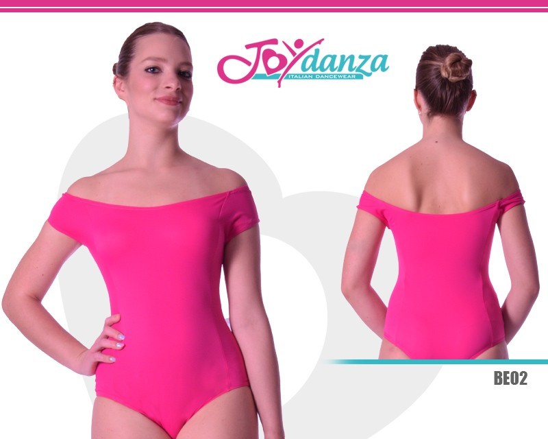 Boat neck dance leotard